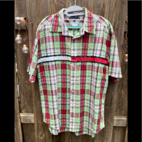 Tommy Hilfiger Other - 🐳Vintage Tommy Hilfiger Plaid Button Up